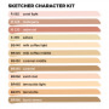 Preview: Molotow Sketcher/ Marker Set 12 Stk., Character Kit